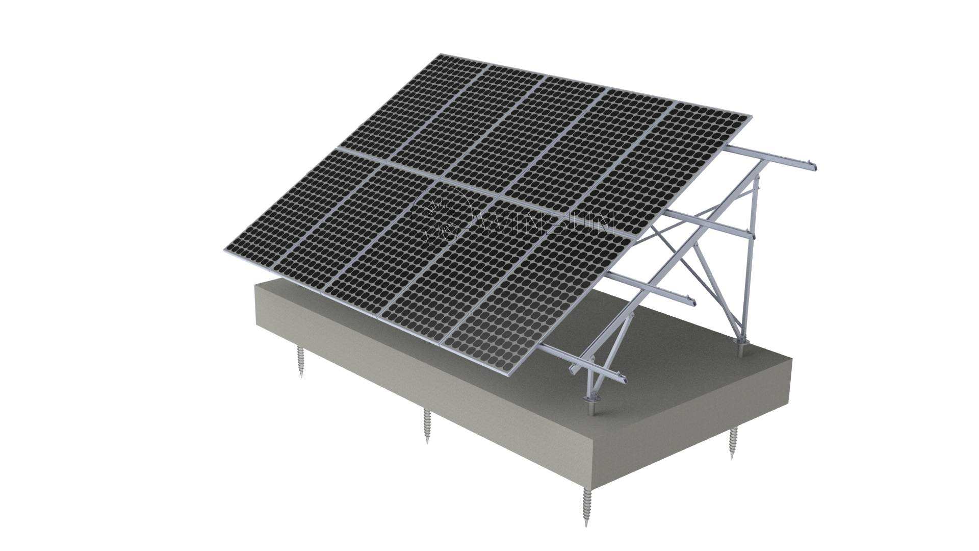 Ground Mount Solar Frame